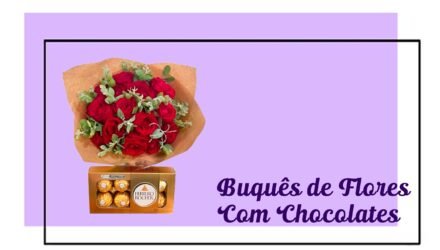 flores com choc cat